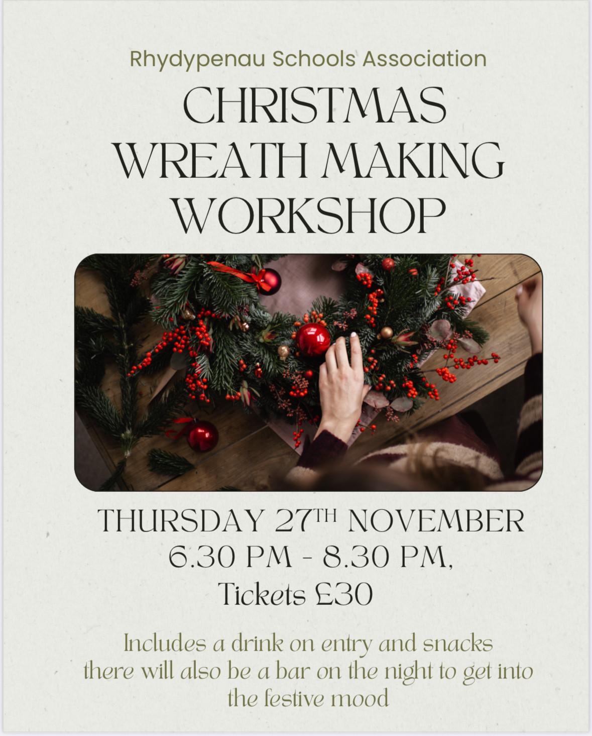 Christmas Wreath Making